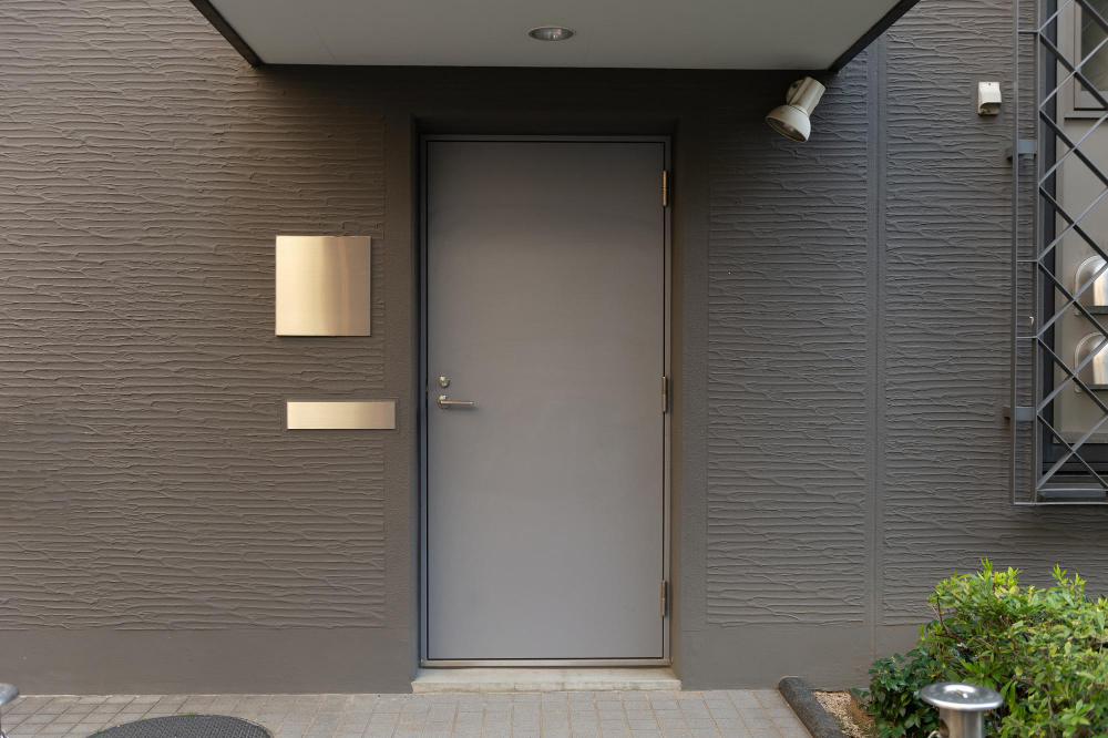 Lansing Solid Steel Front Door